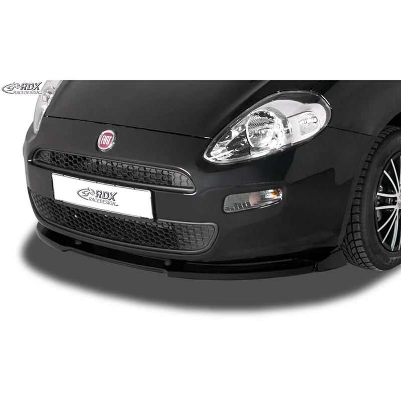 RDX Racedesign Front spoiler Vario-X compatible with Fiat Punto (199) 2012-2018 (PU)