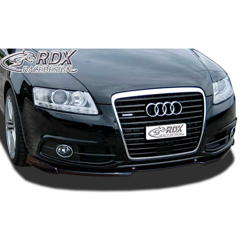 RDX Racedesign Front spoiler Vario-X compatible with Audi A6 4F S-Line 2008-2011 (PU)