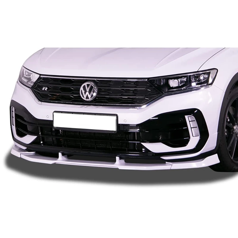RDX Racedesign Front spoiler Vario-X compatible with Volkswagen T-Roc R 2017- (PU) - Image 1