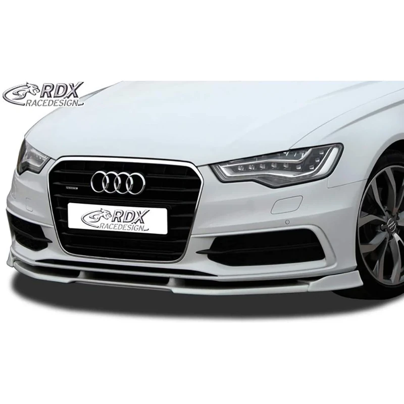 RDX Racedesign Front spoiler Vario-X compatible with Audi A6 4G/C7 S6/S-Line 2011-2014 (PU)