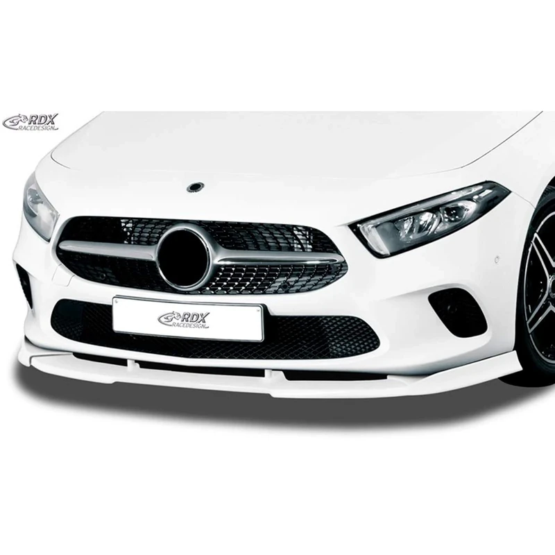 RDX Racedesign Front spoiler Vario-X compatible with Mercedes A-Class W177 2018- (PU)
