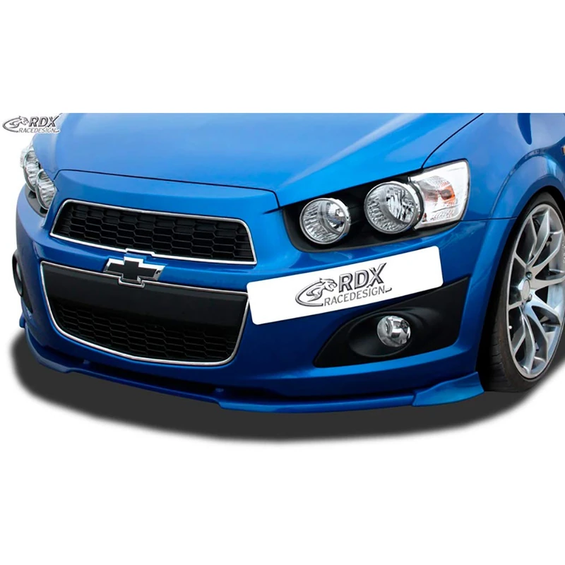 RDX Racedesign Front spoiler Vario-X compatible with Chevrolet Aveo (T300) 2011- (PU)
