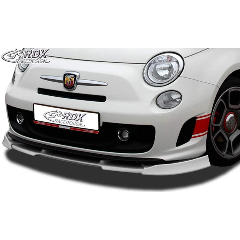 RDX Racedesign Front spoiler Vario-X compatible with Fiat 500 Abarth (PU)