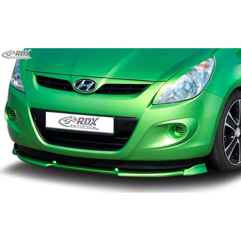 RDX Racedesign Front spoiler Vario-X compatible with Hyundai i20 PB/PBT 2008-2012 (PU)