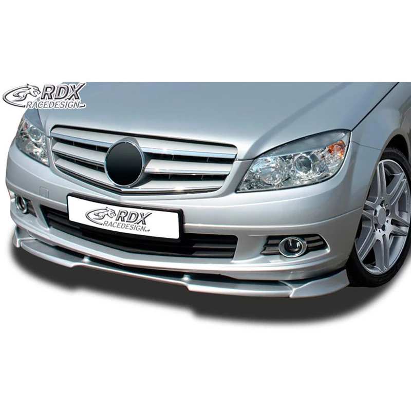 RDX Racedesign Front spoiler Vario-X compatible with Mercedes C-Class W204 2007-2011 (PU)