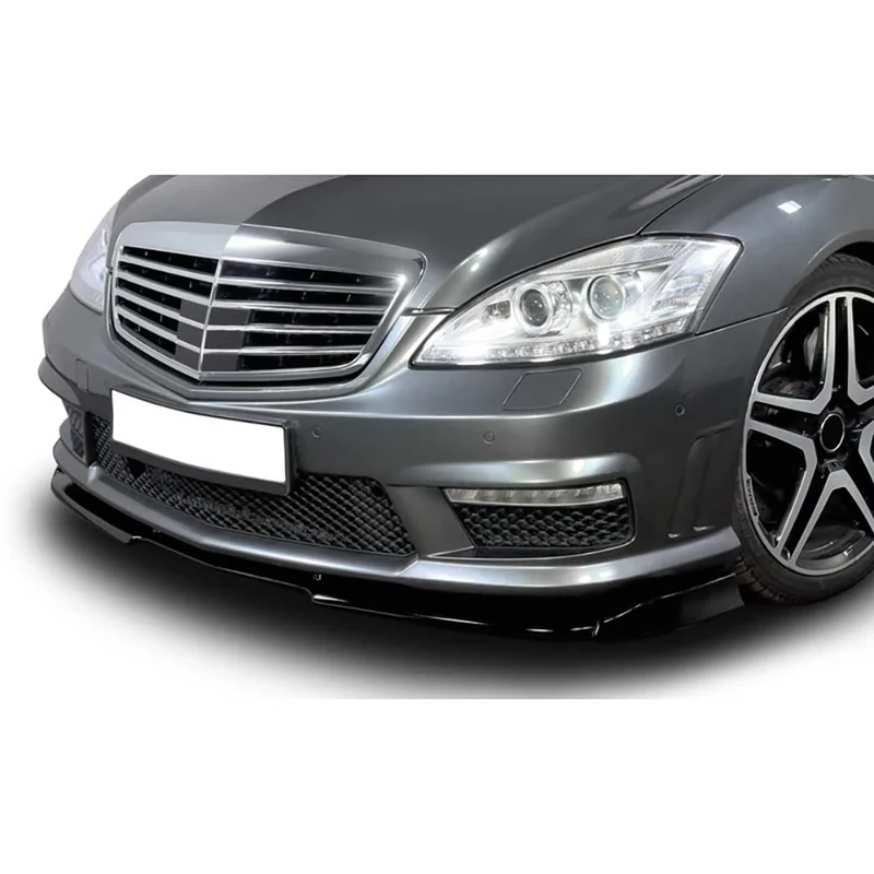 RDX Racedesign Front spoiler Vario-X compatible with Mercedes S-Class W221 AMG 2009- (PU)