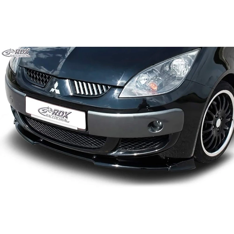 RDX Racedesign Front spoiler Vario-X compatible with Mitsubishi Colt Z30 CZT -2008 & CZC -2009 (PU)