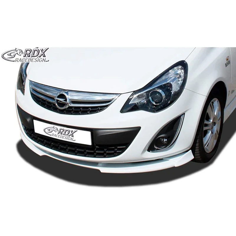 RDX Racedesign Front spoiler Vario-X compatible with Opel Corsa D Facelift 2010-2014 (PU)