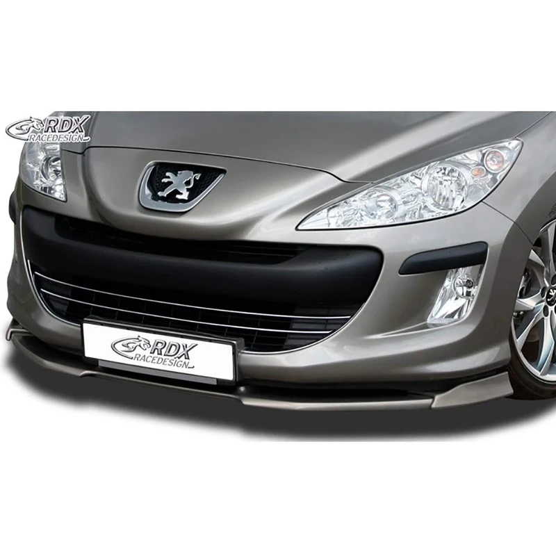RDX Racedesign Front spoiler Vario-X compatible with Peugeot 308 2007-2011 (PU)