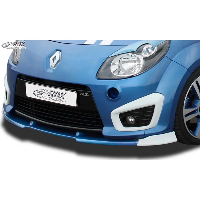 RDX Racedesign Front spoiler Vario-X compatible with Renault Twingo II RS Phase 1 2007-2012 (PU)
