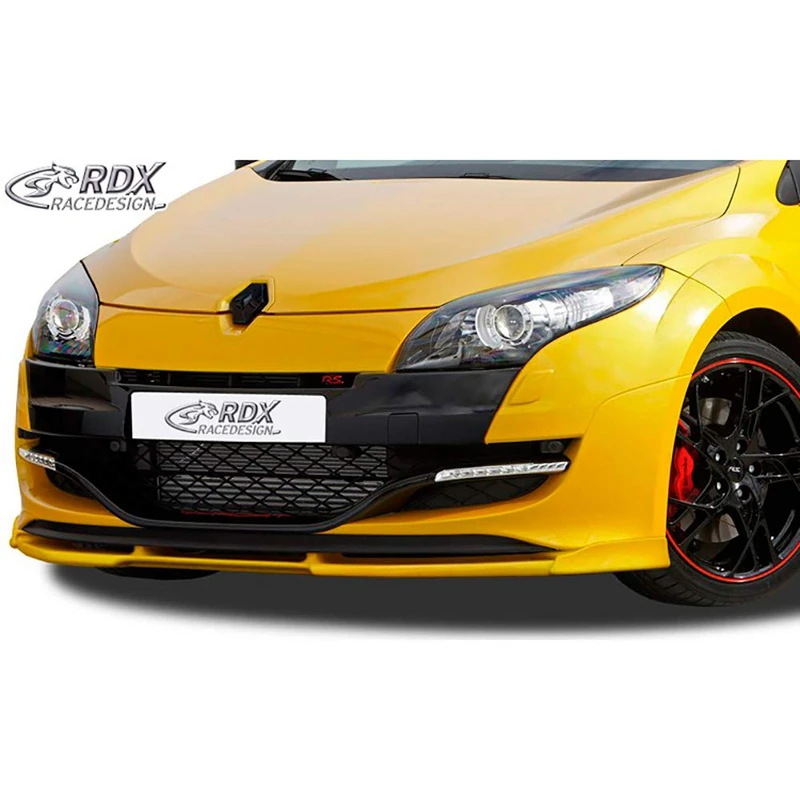 RDX Racedesign Front spoiler Vario-X compatible with Renault Megane III RS (PU)