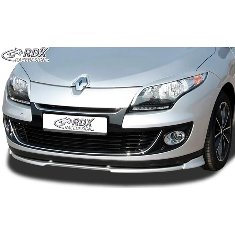 RDX Racedesign Front spoiler Vario-X compatible with Renault Megane III Limousine/Grandtour 2012-2015 (PU)
