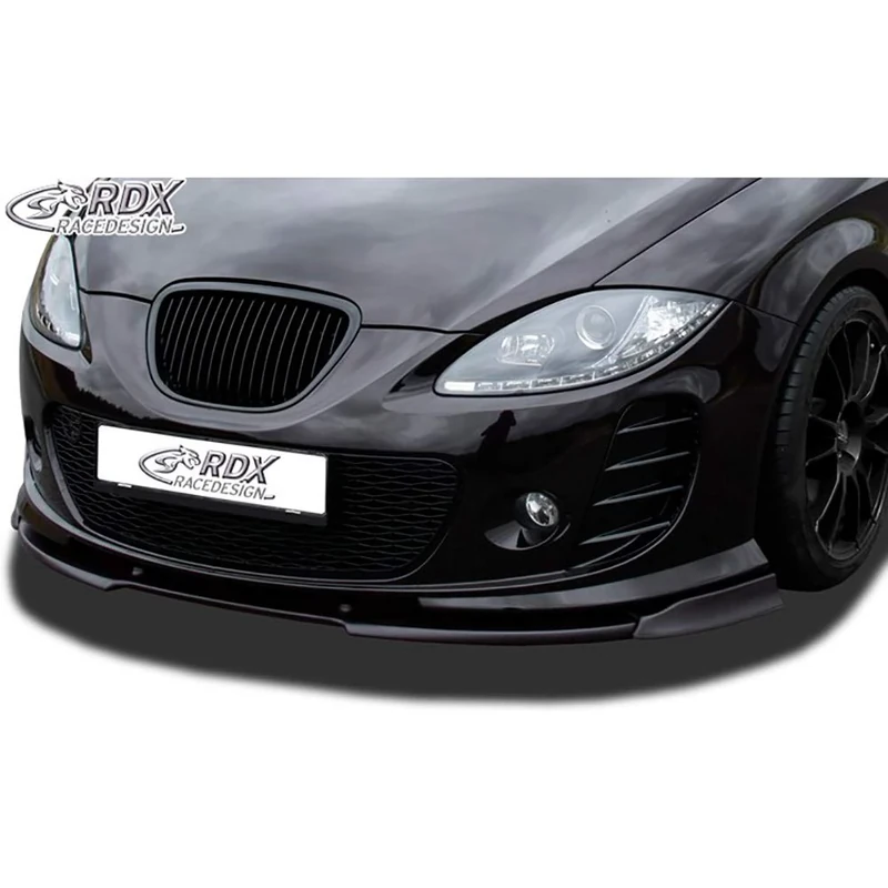 RDX Racedesign Front spoiler Vario-X compatible with Seat Leon 1P 2005-2009 with SE Body kit (PU)