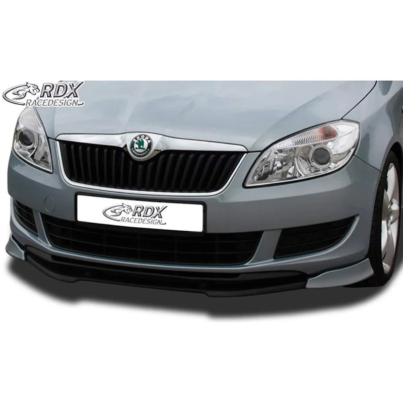 RDX Racedesign Front spoiler Vario-X compatible with Skoda Fabia II 5J 2010-2014 incl. Roomster/Praktik (PU)