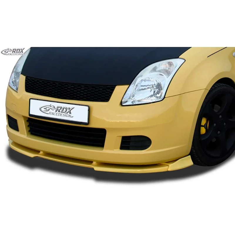 RDX Racedesign Front spoiler Vario-X compatible with Suzuki Swift MZ/EZ 2005-2008 (PU)