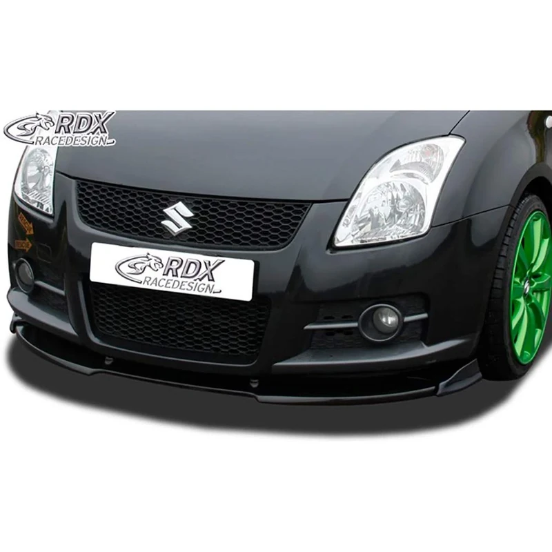 RDX Racedesign Front spoiler Vario-X compatible with Suzuki Swift Sport 2005-2010 (PU)