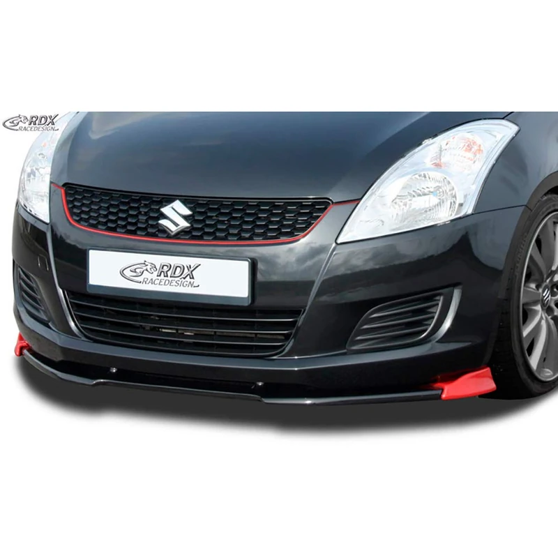 RDX Racedesign Front spoiler Vario-X compatible with Suzuki Swift FZ/NZ 2010-2013 (PU)