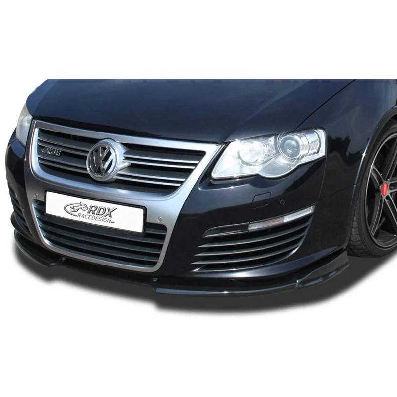 RDX Racedesign Front spoiler Vario-X compatible with Volkswagen Passat 3C (B6) R36 (PU)