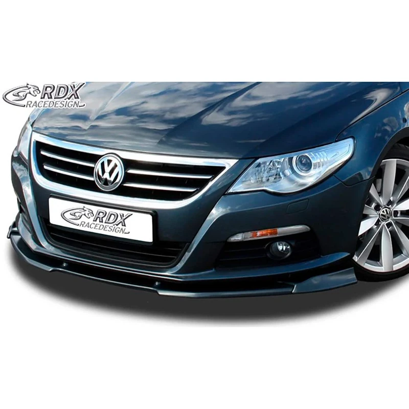 RDX Racedesign Front spoiler Vario-X compatible with Volkswagen Passat CC -2012 (PU)