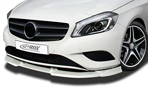 RDX Racedesign Front spoiler Vario-X compatible with Mercedes A-Class W176 2012-2015 (PU)