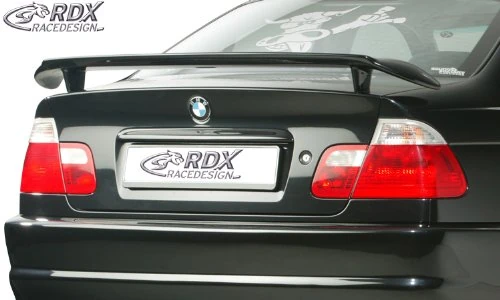 RDX Racedesign Trunk spoiler compatible with BMW 3-Series E46 Sedan/Coupé/Cabrio (PU) 'High'