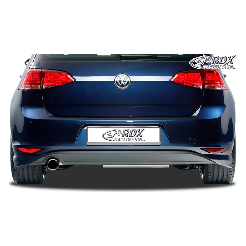 RDX Racedesign Rear bumper skirt 'Corners' compatible with Volkswagen Golf VII HB 3/5-doors 2012- excl. GTi/GTD (PUR)