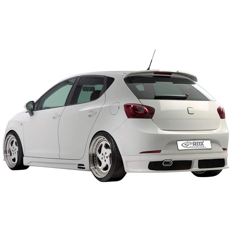 RDX Racedesign Rear bumper skirt compatible with Seat Ibiza 6J 5 doors 2008- excl. FR/Cupra (PU)