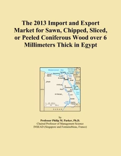 The 2013 Import and Export Market for Sawn, Chipped, Sliced, or Peeled Coniferous Wood over 6 Millimeters Thick in Egypt