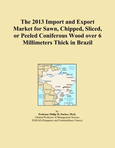 The 2013 Import and Export Market for Sawn, Chipped, Sliced, or Peeled Coniferous Wood over 6 Millimeters Thick in Brazil