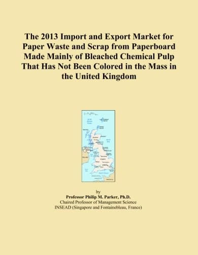 The 2013 Import and Export Market for Paper Waste and Scrap from Paperboard Made Mainly of Bleached Chemical Pulp That Has Not Been Colored in the Mass in the United Kingdom