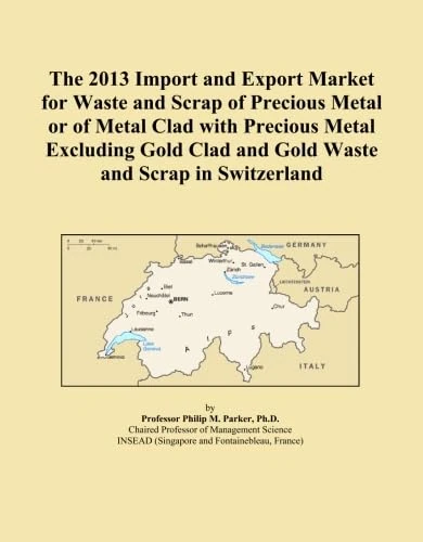 The 2013 Import and Export Market for Waste and Scrap of Precious Metal or of Metal Clad with Precious Metal Excluding Gold Clad and Gold Waste and Scrap in Switzerland