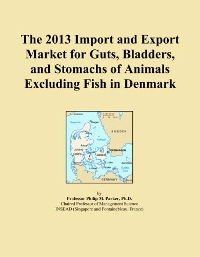 The 2013 Import and Export Market for Guts, Bladders, and Stomachs of Animals Excluding Fish in Denmark