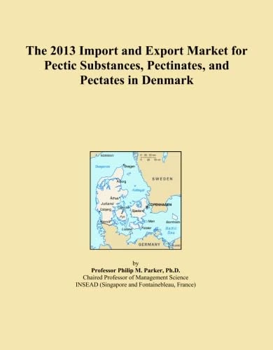 The 2013 Import and Export Market for Pectic Substances, Pectinates, and Pectates in Denmark