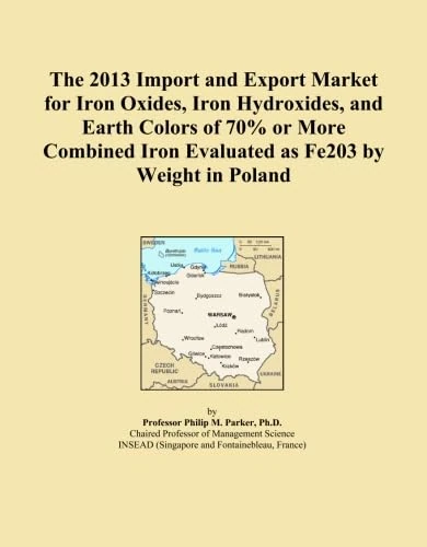 The 2013 Import and Export Market for Iron Oxides, Iron Hydroxides, and Earth Colors of 70% or More Combined Iron Evaluated as Fe203 by Weight in Poland