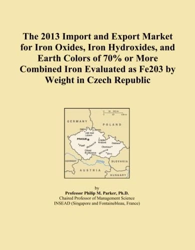 The 2013 Import and Export Market for Iron Oxides, Iron Hydroxides, and Earth Colors of 70% or More Combined Iron Evaluated as Fe203 by Weight in Czech Republic