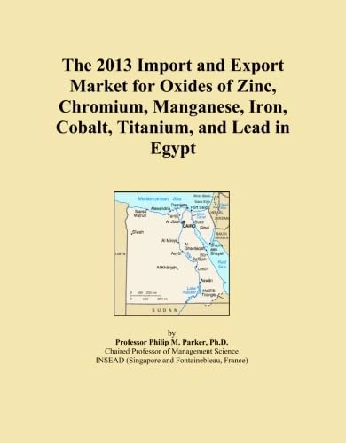 The 2013 Import and Export Market for Oxides of Zinc, Chromium, Manganese, Iron, Cobalt, Titanium, and Lead in Egypt