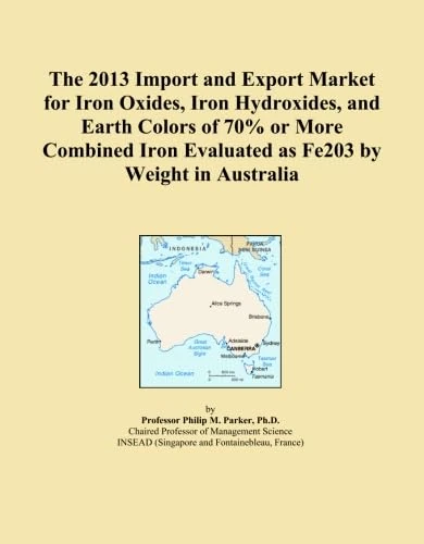 The 2013 Import and Export Market for Iron Oxides, Iron Hydroxides, and Earth Colors of 70% or More Combined Iron Evaluated as Fe203 by Weight in Australia