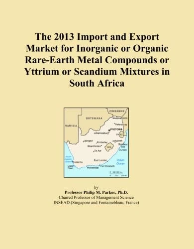 The 2013 Import and Export Market for Inorganic or Organic Rare-Earth Metal Compounds or Yttrium or Scandium Mixtures in South Africa