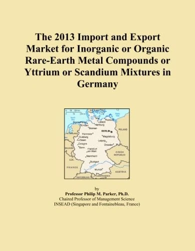 The 2013 Import and Export Market for Inorganic or Organic Rare-Earth Metal Compounds or Yttrium or Scandium Mixtures in Germany