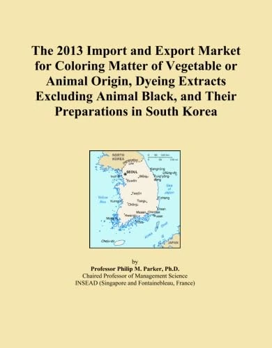 The 2013 Import and Export Market for Coloring Matter of Vegetable or Animal Origin, Dyeing Extracts Excluding Animal Black, and Their Preparations in South Korea