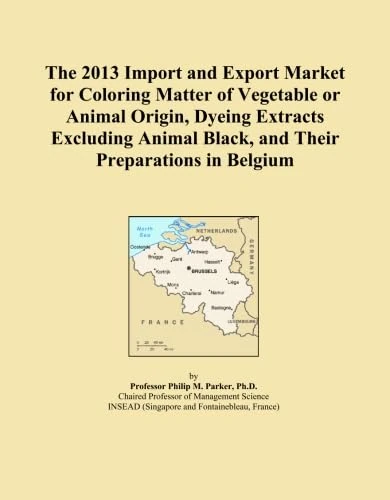 The 2013 Import and Export Market for Coloring Matter of Vegetable or Animal Origin, Dyeing Extracts Excluding Animal Black, and Their Preparations in Belgium