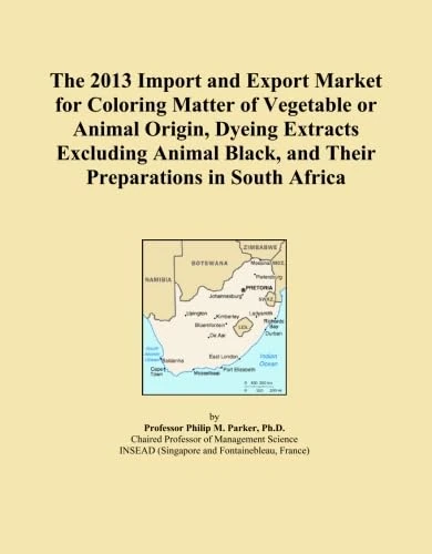The 2013 Import and Export Market for Coloring Matter of Vegetable or Animal Origin, Dyeing Extracts Excluding Animal Black, and Their Preparations in South Africa