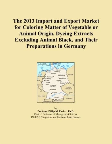 The 2013 Import and Export Market for Coloring Matter of Vegetable or Animal Origin, Dyeing Extracts Excluding Animal Black, and Their Preparations in Germany