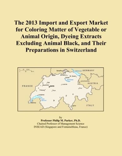 The 2013 Import and Export Market for Coloring Matter of Vegetable or Animal Origin, Dyeing Extracts Excluding Animal Black, and Their Preparations in Switzerland