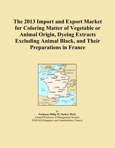 The 2013 Import and Export Market for Coloring Matter of Vegetable or Animal Origin, Dyeing Extracts Excluding Animal Black, and Their Preparations in France