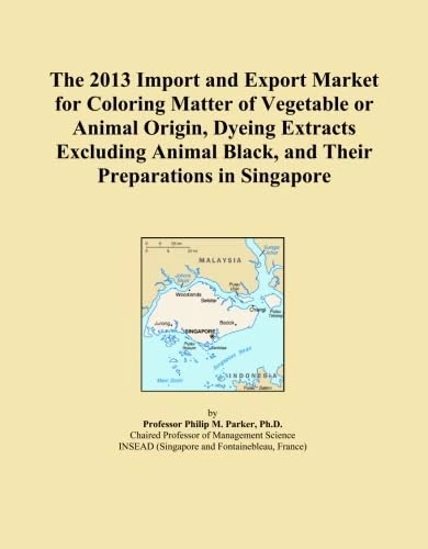 The 2013 Import and Export Market for Coloring Matter of Vegetable or Animal Origin, Dyeing Extracts Excluding Animal Black, and Their Preparations in Singapore