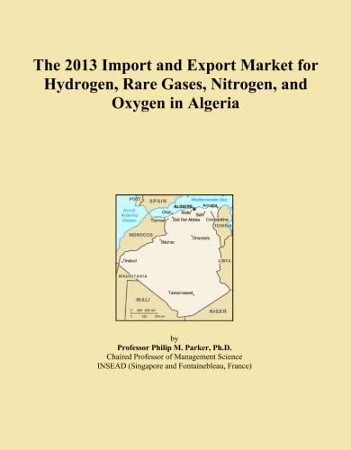 The 2013 Import and Export Market for Hydrogen, Rare Gases, Nitrogen, and Oxygen in Algeria