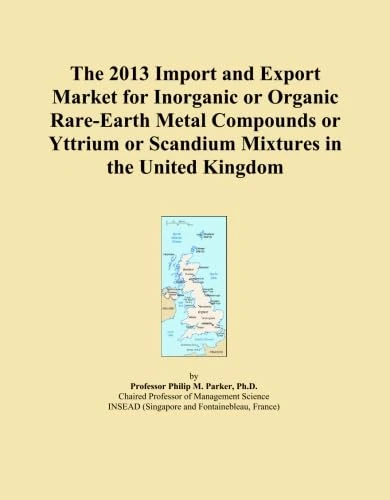 The 2013 Import and Export Market for Inorganic or Organic Rare-Earth Metal Compounds or Yttrium or Scandium Mixtures in the United Kingdom