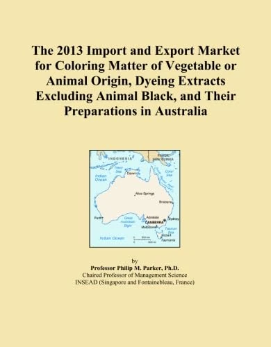 The 2013 Import and Export Market for Coloring Matter of Vegetable or Animal Origin, Dyeing Extracts Excluding Animal Black, and Their Preparations in Australia