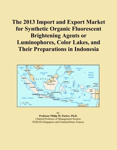 The 2013 Import and Export Market for Synthetic Organic Fluorescent Brightening Agents or Luminophores, Color Lakes, and Their Preparations in Indonesia